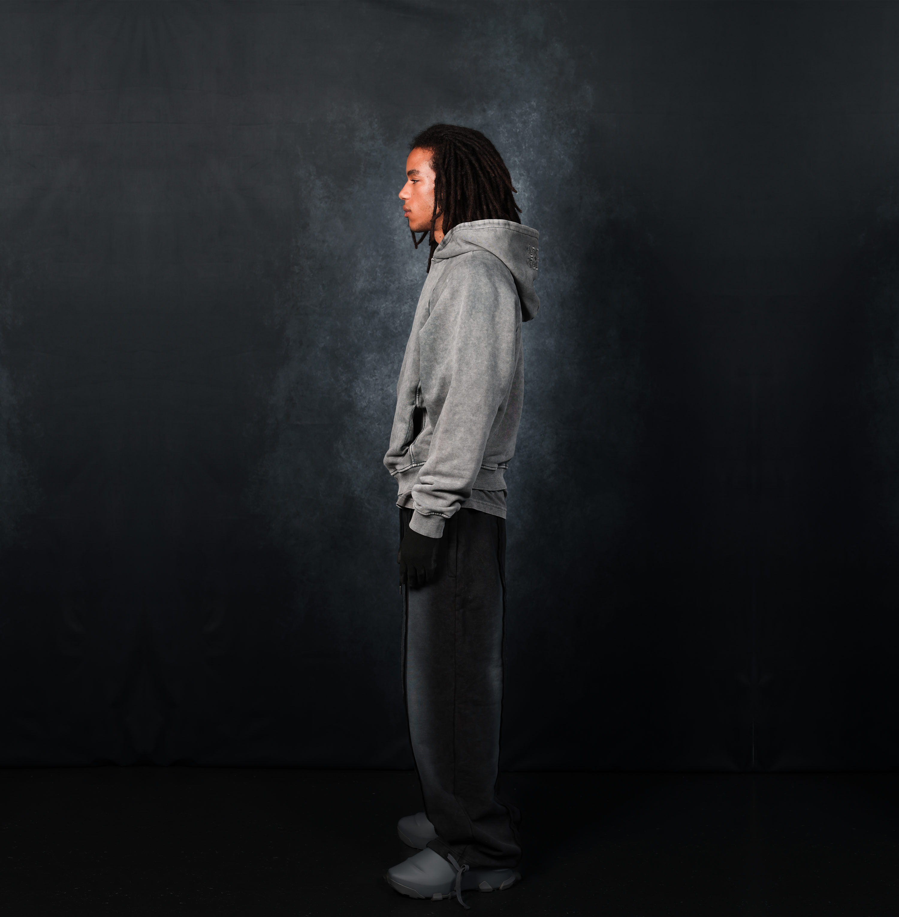 Stone Grey Hoodie