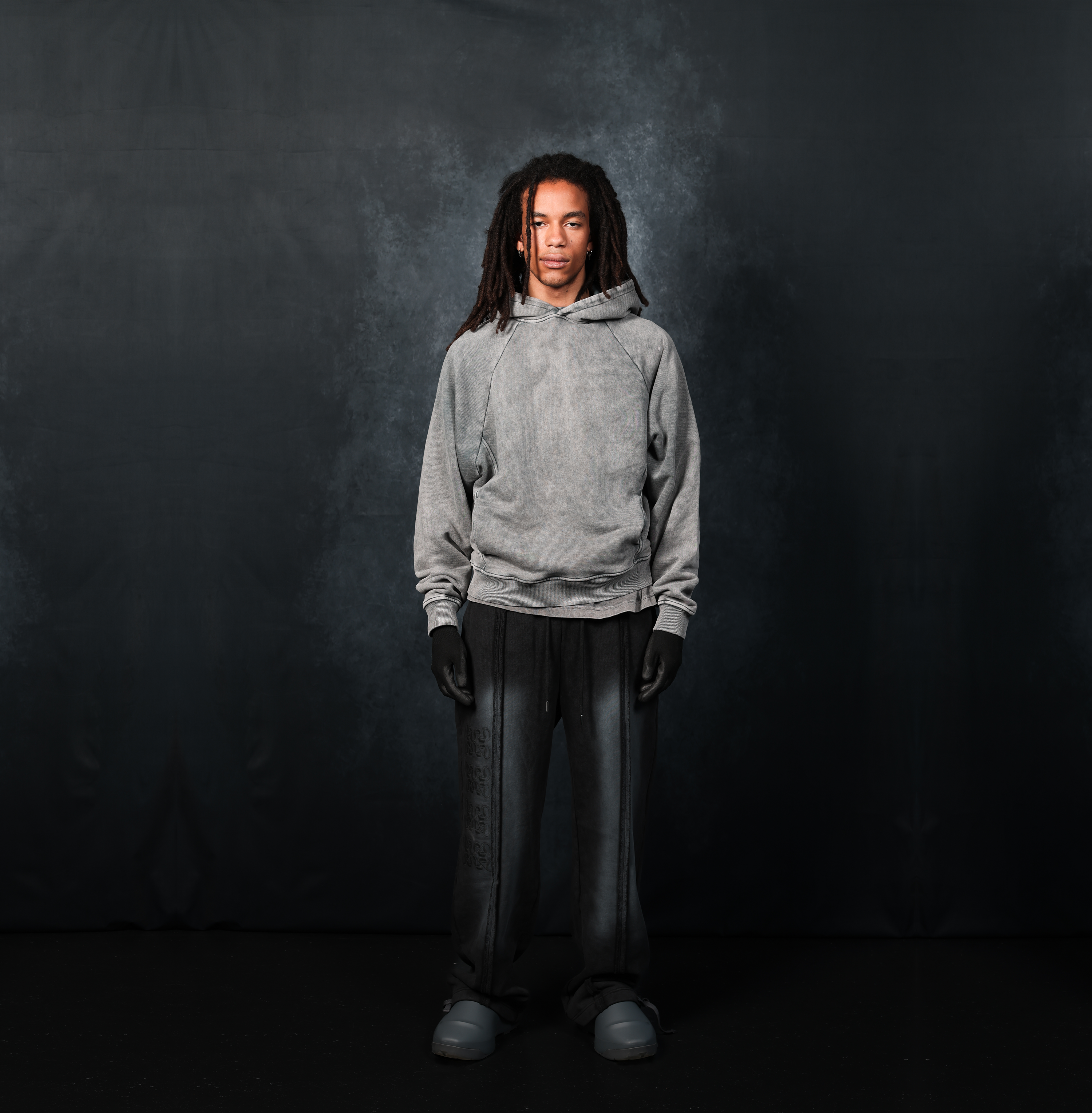 Stone Grey Hoodie