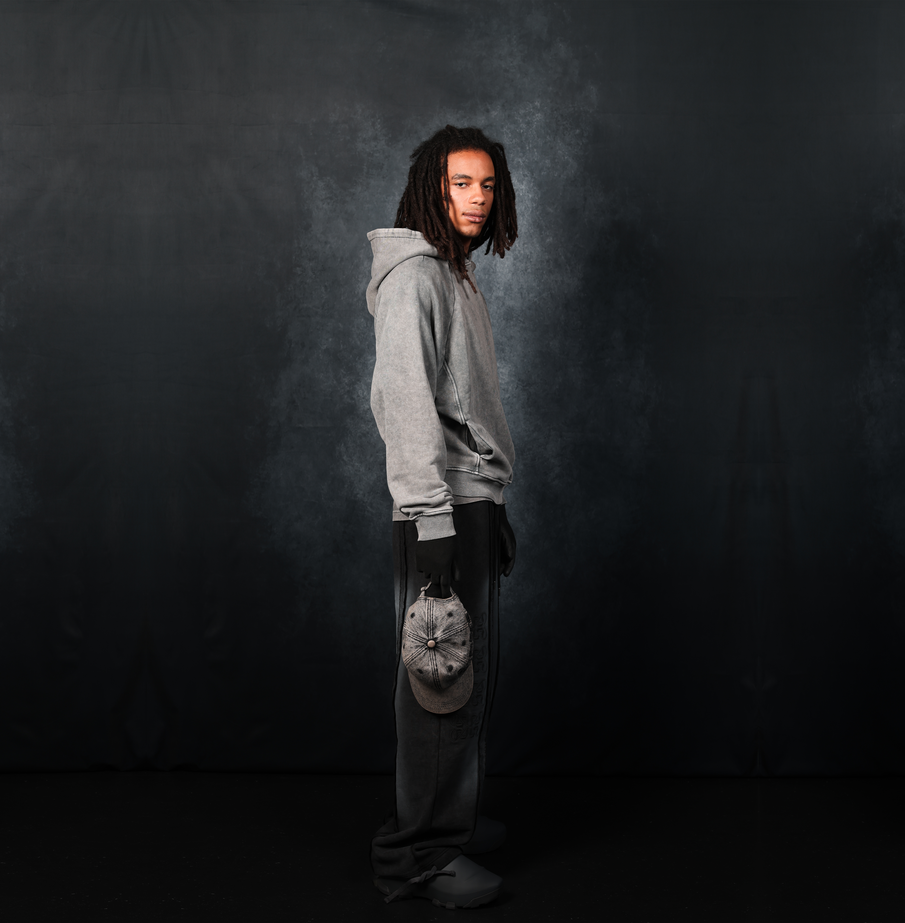 Stone Grey Hoodie