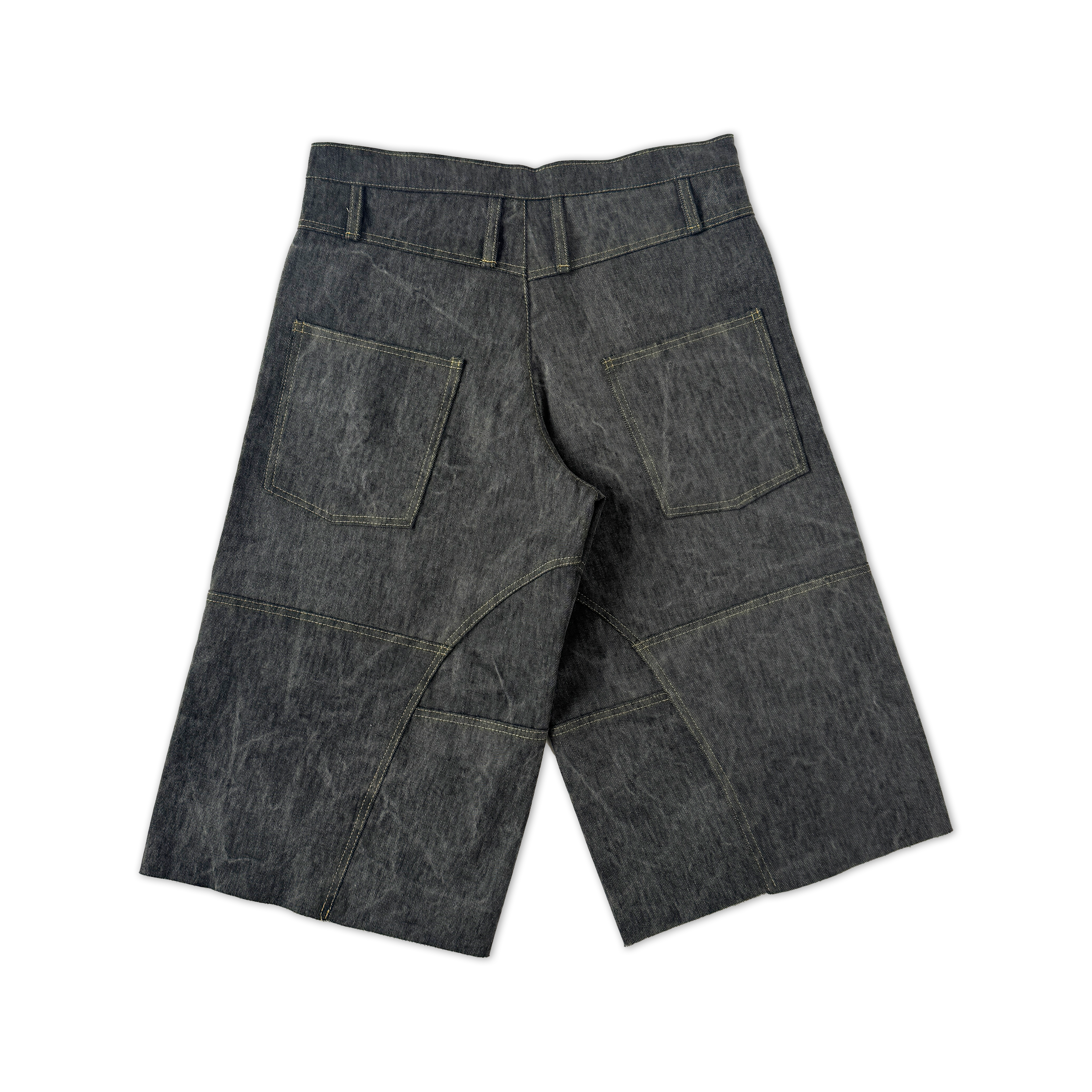 GREY CARGO SHORTS