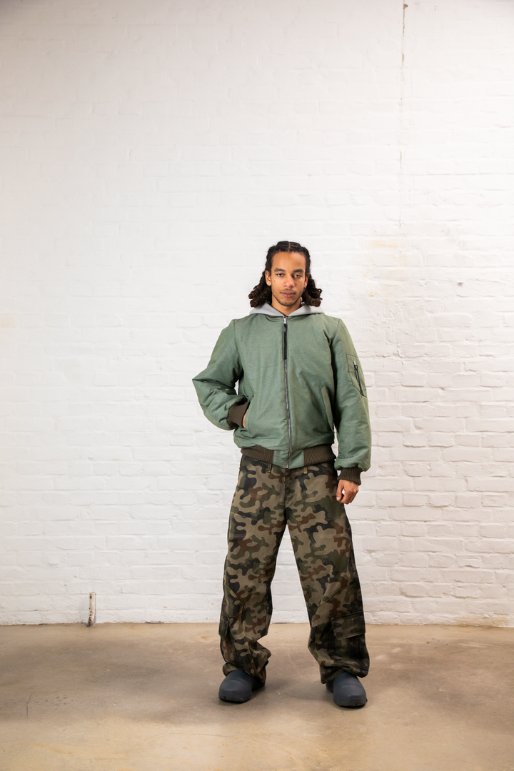 CAMOUFLAGE CARPENTER PANTS