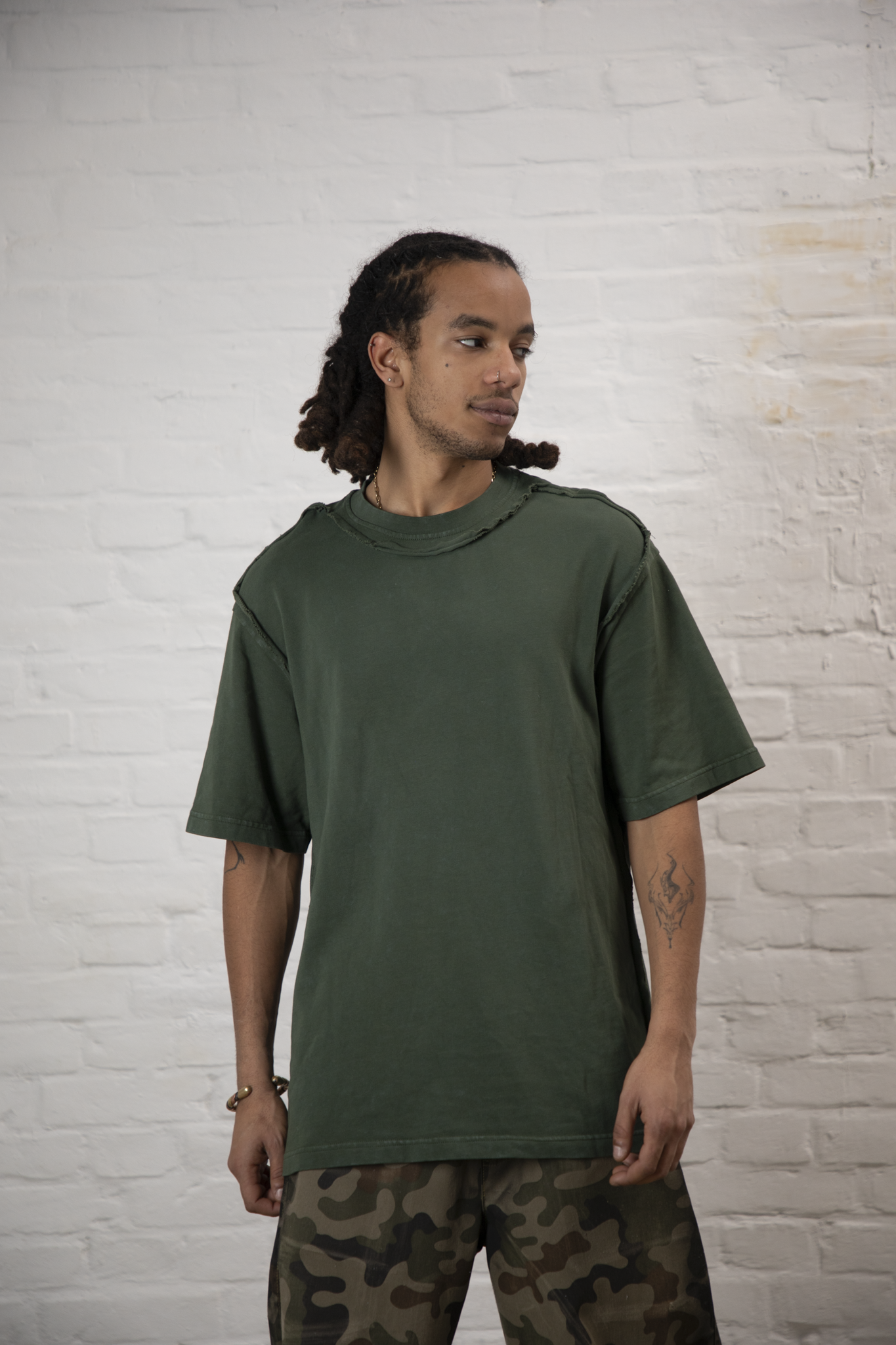 ATELIER T-SHIRT DARK GREEN