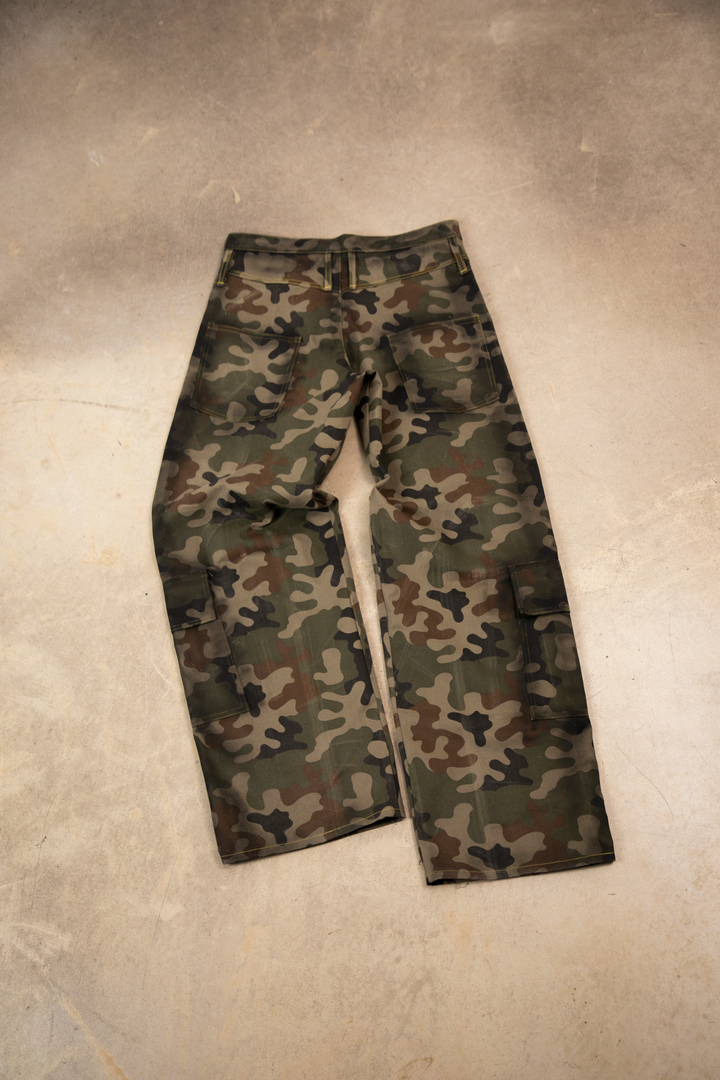CAMOUFLAGE CARPENTER PANTS