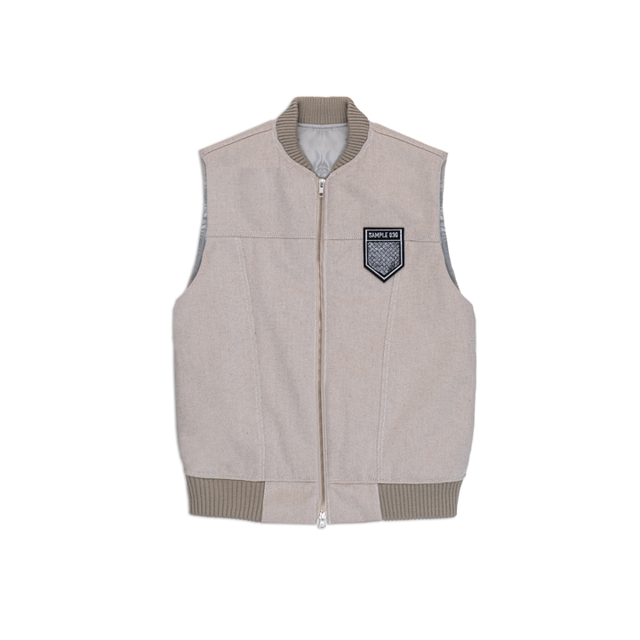ATELIER VEST CANVAS BEIGE