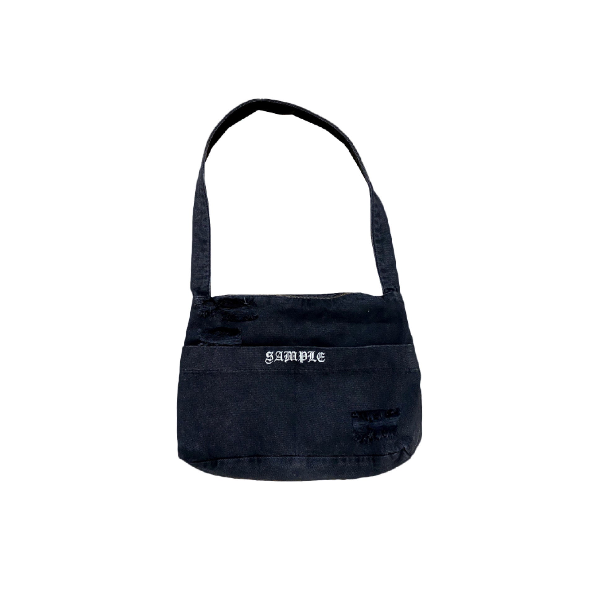 Ripped Denim Bag
