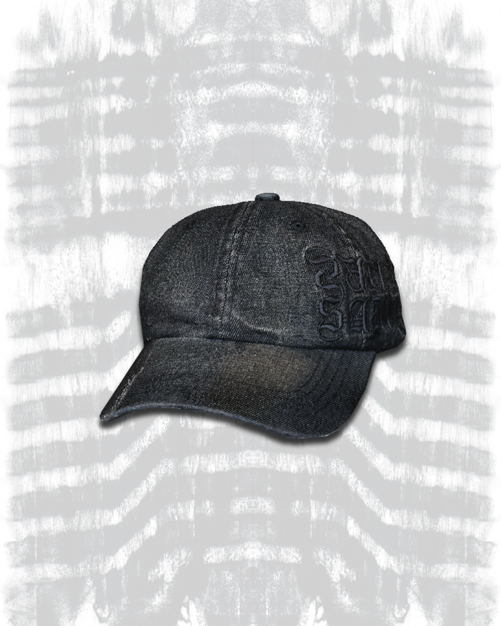 Denim Cap Black
