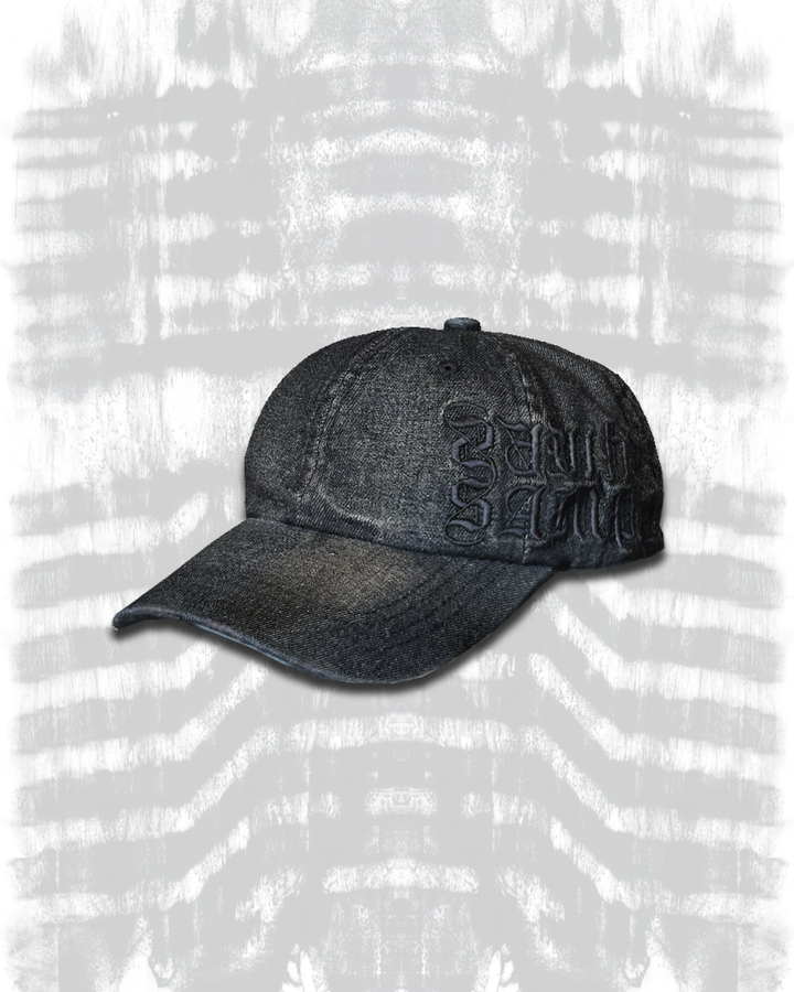 Denim Cap Black