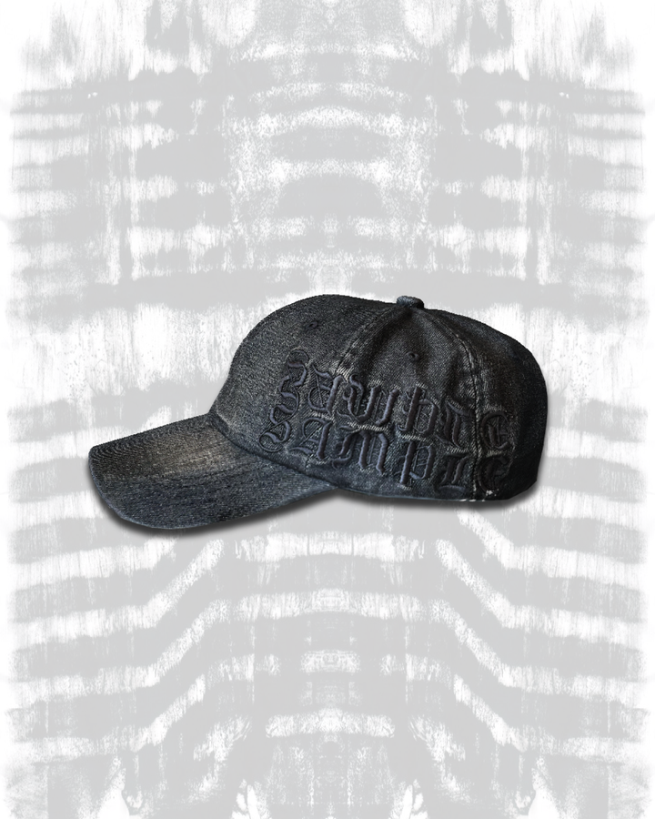 Denim Cap Black