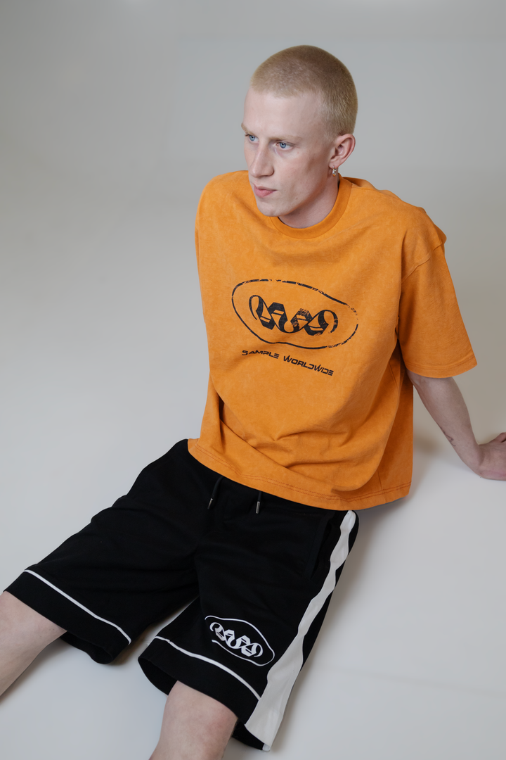 Black Logo Shorts