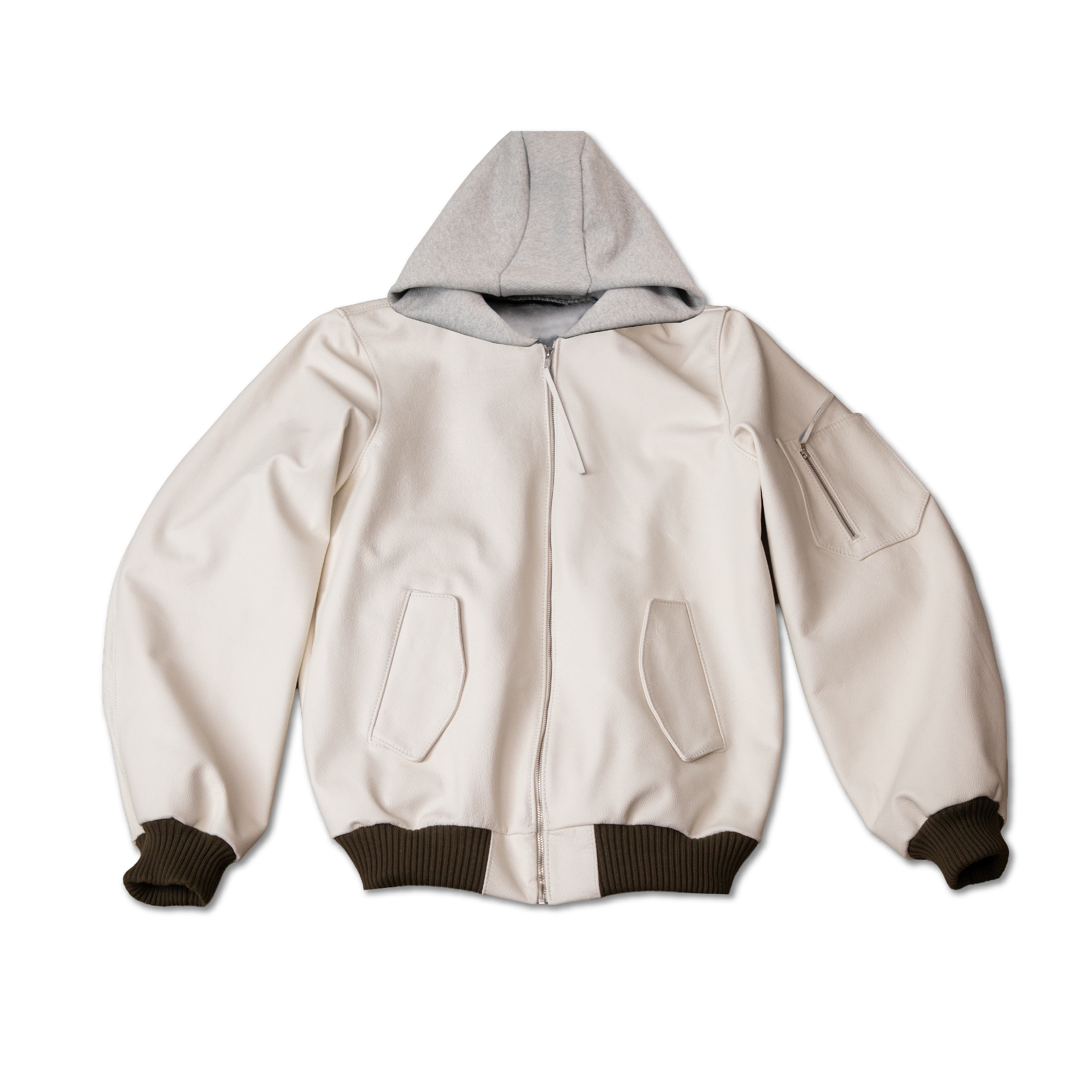 AIRBAG BOMBER JACKET LEATHER