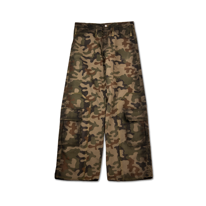 CAMOUFLAGE CARPENTER PANTS
