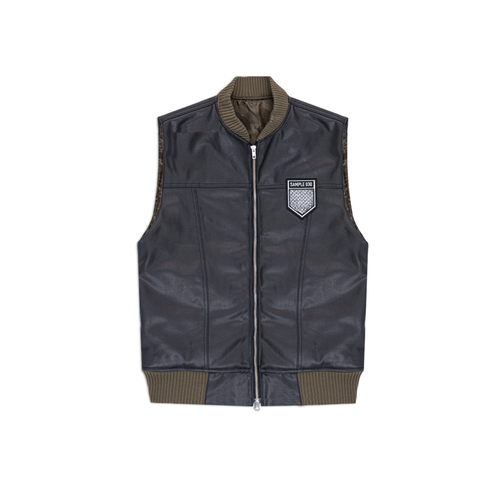 ATELIER VEST WAXED DENIM
