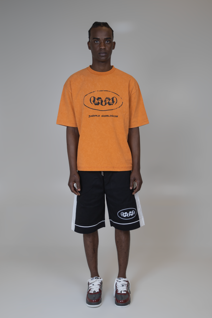 Black Logo Shorts
