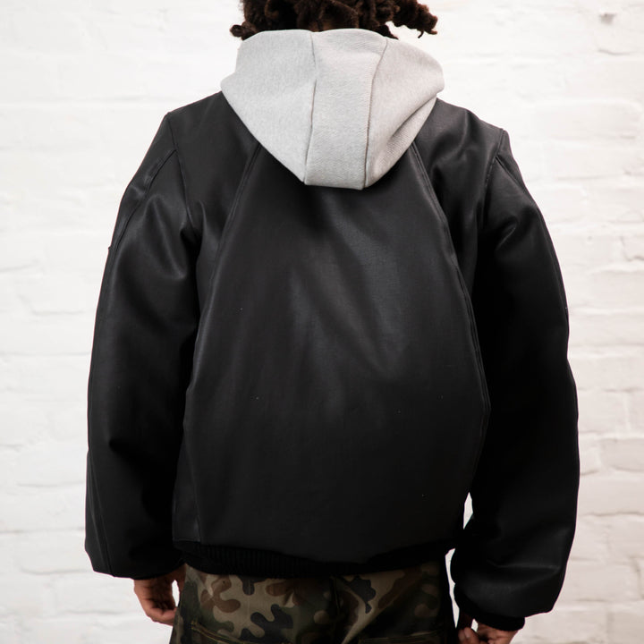 AIRBAG BOMBER JACKET DENIM