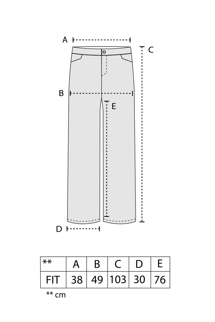 1/1 Basic Jeans