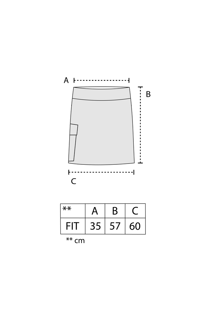 1/1 Patch Skirt